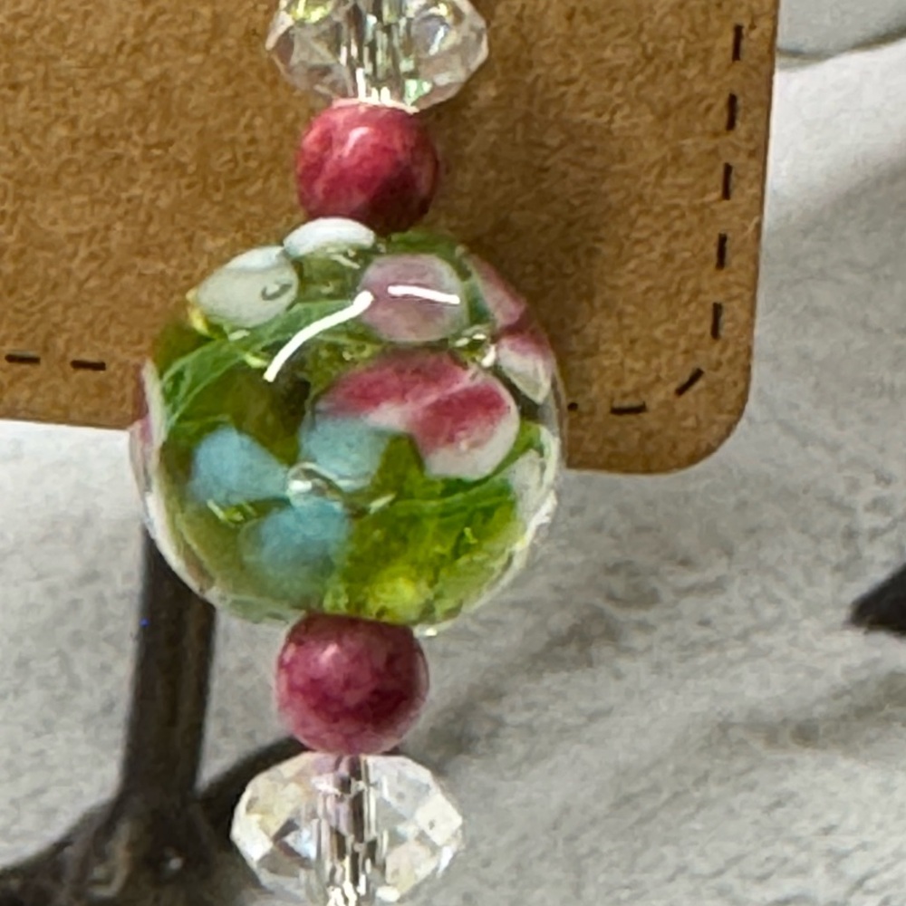 Elegant Multicolor Beaded Earrings 2/$22